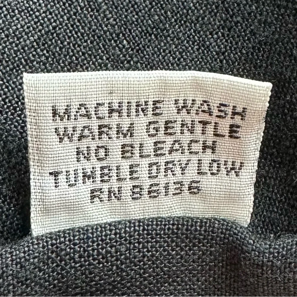 Bryn Walker 100% Linen Open Front Drape Cardigan, Sz Small - Picture 11 of 12